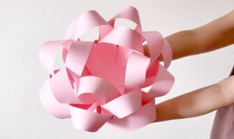 超簡単なジャイアントフラワーの作り方