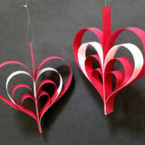 バレンタインに作って飾ろう！「ハートの吊るし飾り（モビール）」の作り方