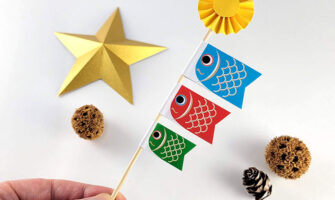 小さくてかわいい！鯉のぼりピックの作り方（無料素材あり）端午の節句・こどもの日手作りアイデア