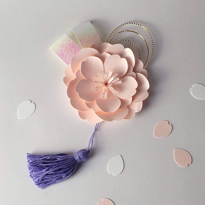 さくらのコサージュ