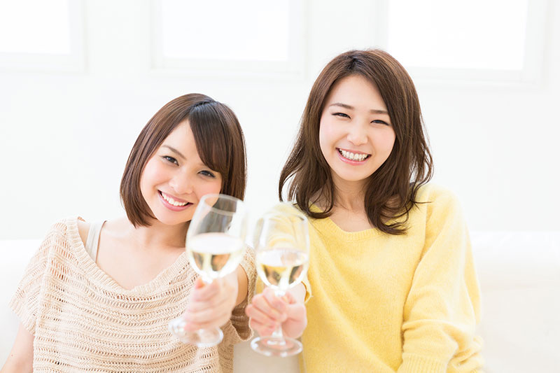 女友達のイメージ