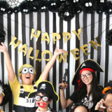 まっくろくろすけがいっぱい！モノトーンのおしゃれ可愛いハロウィンパーティー演出