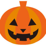 ハロウィンパーティーの飾り付け・演出に! ジャック・オ・ランタンのガーランド素材