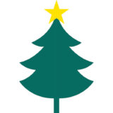 クリスマス向けガーランドが作れる！ クリスマスツリーをモチーフにしたのガーランド素材