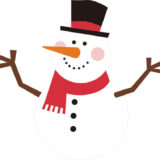 クリスマス向けガーランドが作れる！ 雪だるまをモチーフにしたのガーランド素材