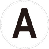 三角フラッグオプション素材 ～アルファベット＆数字（ゴシック体フォント）