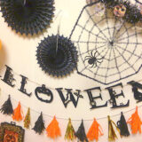 100均で飾る！ハロウィン飾りコーディネート見本（3000円台）